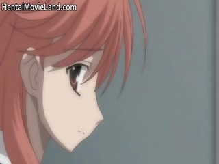 Niewinny trochę anime brunetka laska part3