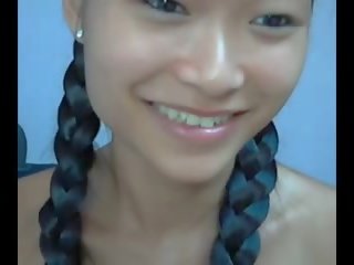 Webcam Asian schoolgirl ANAL